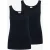 Cecil Dames Basic top met ronde hals in een 2-pack in Multicolour