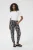 Pants Suiting Regular fit Black / Chalk Paisley black offwhite