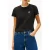 Tommy Hilfiger Logo Embroidery Jersey Crew Neck T-shirt Black