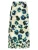 MADELEINE Rok  aqua / pasteelgeel / groen / zwart