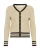 InWear Gebreid vest ‘Leenah’  beige / zwart
