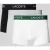 Lacoste Boxershort met elastische band in een set van 3 stuks