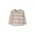 LIL’ ATELIER MINI oversized gestreepte longsleeve met ruches – ecru