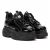 Buffalo London 2.0 Patent Vrouw Zwarte Trainers
