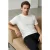 TRENDYOL MAN Heren Wit Effen Kort Regular fit T-shirts