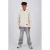 Vingino hoodie met print – crème