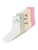 NAME IT Sokken ‘NMFVINNI’  pasteelgeel / pastelgroen / rosa / wit