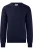 HAKRO Trui ronde halsdonkerblauw, Effen