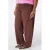MS Mode high waist barrel jeans – bruin
