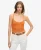 Superdry Vrouwen Vintage Gehaakte top met Franje Oranje