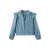 MANGO TEEN blousetop met ruches – blauw