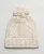 Superdry Vrouwen Kabelgebreide Beanie met Pompon Beige