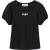 Star Meisjes Ster Pofmouw T-shirt (Zwart)