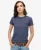 Superdry Vrouwen Essential Nauwsluitend T-shirt met Logo Blauw