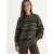 Gestreepte Gebreide Crew Neck Trui