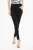Katoenen ZOMER legging met zijmesh in zwart