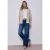 Street One Dames Jas met lange mouwen en een open pasvorm in Beige