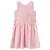 Mango Kids gestreepte zomerjurk roze
