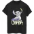 Li-cense Disney dames lilo and stitch ohana graffiti katoenen vriendje t-shirt