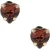OTAZU Mini Heart Pins Burgundy