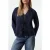 TRENDYOLMİLLA Meisjes Donkerblauw Effen Lang Regular fit Overhemden