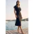 TRENDYOLMİLLA Dames Zwart Effen Midi Mouwloos Bodycon Jurken