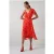 LK Bennett Krasner Midi Dress Red