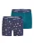 Happy Shorts Boxershorts ‘Christmas’  navy / petrol