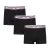 Reebok Heren Boxershort (Pakket van 3) (Zwart)