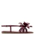 Mango Kids sandalen donkerrood