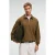 Sweatshirt met halve rits en zak
