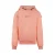 No Way Monday hoodie met backprint roze