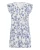 Kaffe Jurk ‘Luisa’  blauw / wit