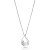 Orphelia ‘Etoile’ Dames 925 Sterling Zilveren Ketting met Hanger – Zilver ZH-7524