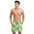 Arena Men’s Beach Boxer Allover Soft Green Multi