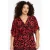 YOEK maxi jurk rood