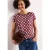Shirt met boothals en print