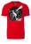 LOGOSHIRT Shirt ‘Mad – Spy vs Spy’  rood