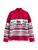 Next Trui  groen / donkerrood / zwart / wit