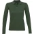 SOLS Dames/Dames Perfect Pique Poloshirt met Lange Mouwen (Fles groen)