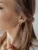 Hey Happiness Oorbellen ‘Doppel’  goud