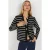 Geknoopte Gestreepte Cardigan