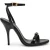 Steve Madden Foxx Sandals Black Patent