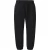 Blank Essentials Joggingbroek voor heren met gebogen logo (Zwart)