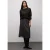 Street One Dames Plooirok van mesh met print in Bruin