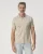 Campbell | Heren | Stanson Polo Lemon Pepper Beige Dessin