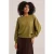 WE Fashion gebreide trui met wol – groen