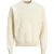 Jack And Jones Heren Crew Neck Regular Trui met lange mouwen (Zeezout)