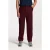 Shiwi Ford Wool Blend Straight Fit Trousers Red Earth