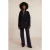 River Woods Viscose V-neck Blouse Glitter Detail Navy
